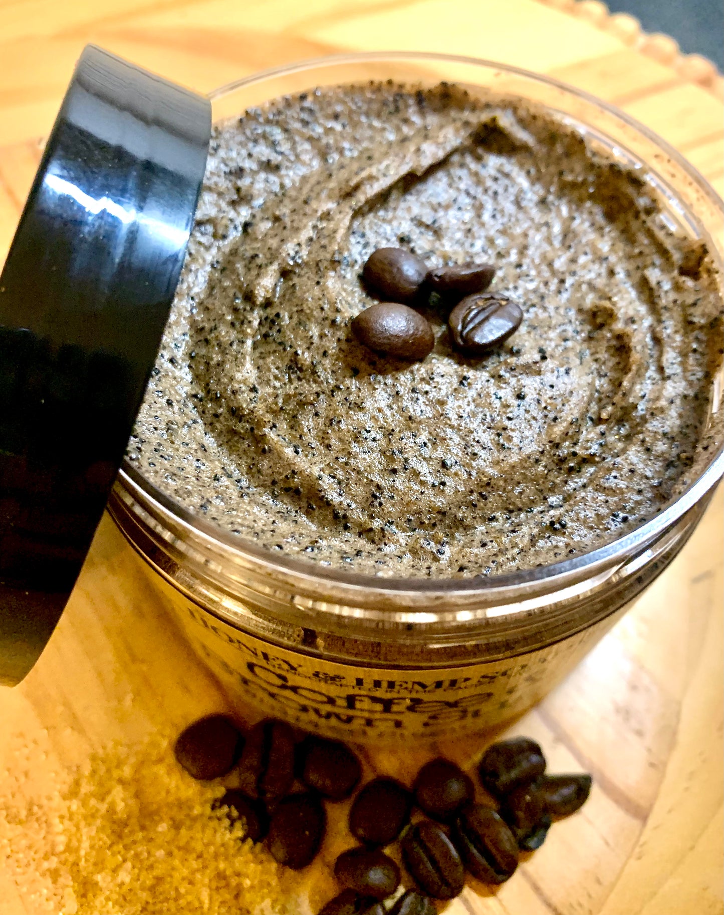 Coffee & Brown Sugar Whipped Sugar Scrub