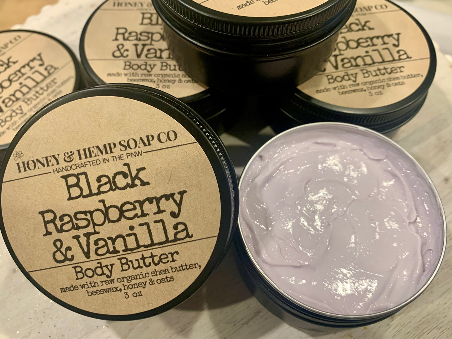 Black Raspberry & Vanilla Body Butter