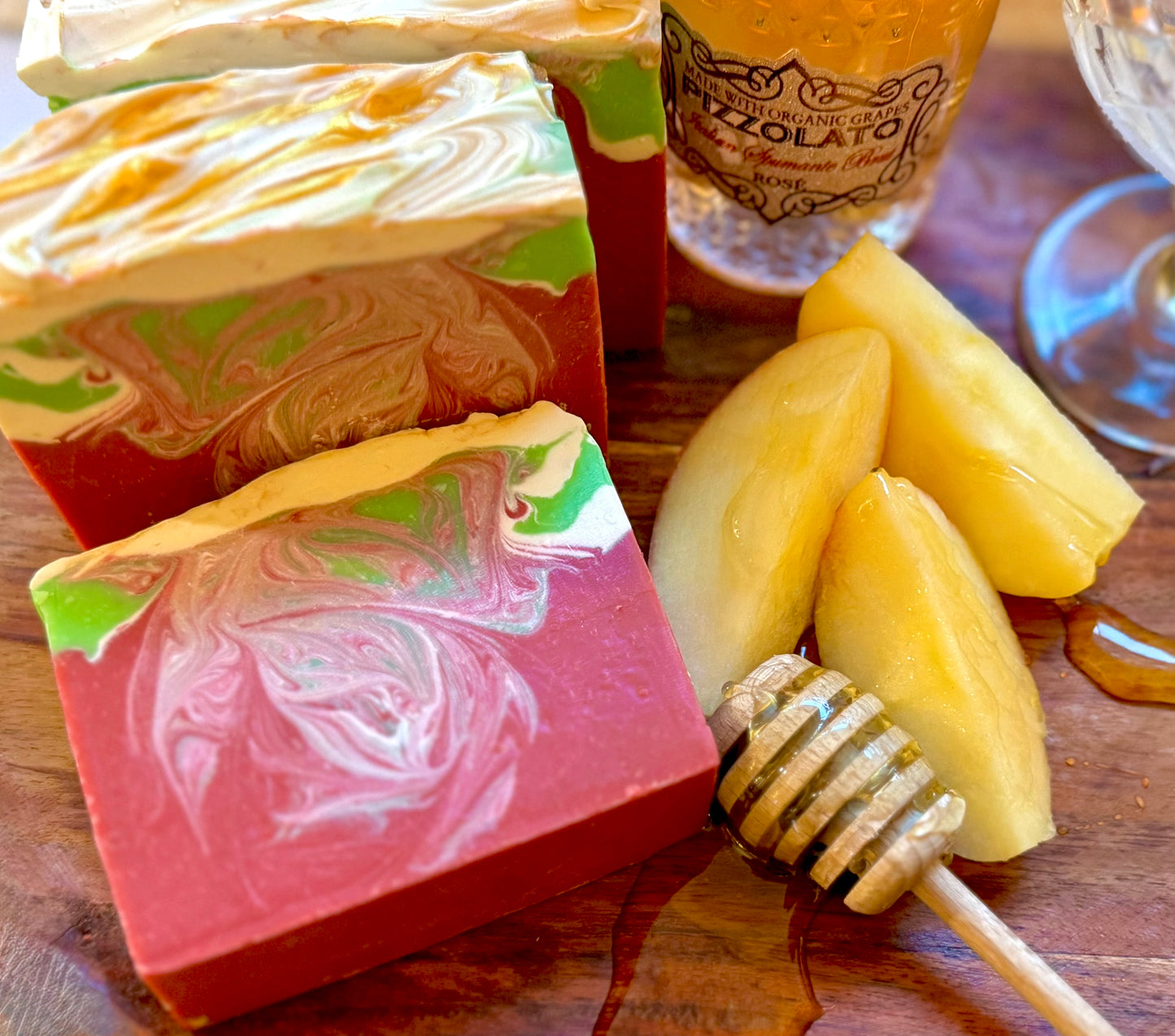Apple Honey Champagne Soap