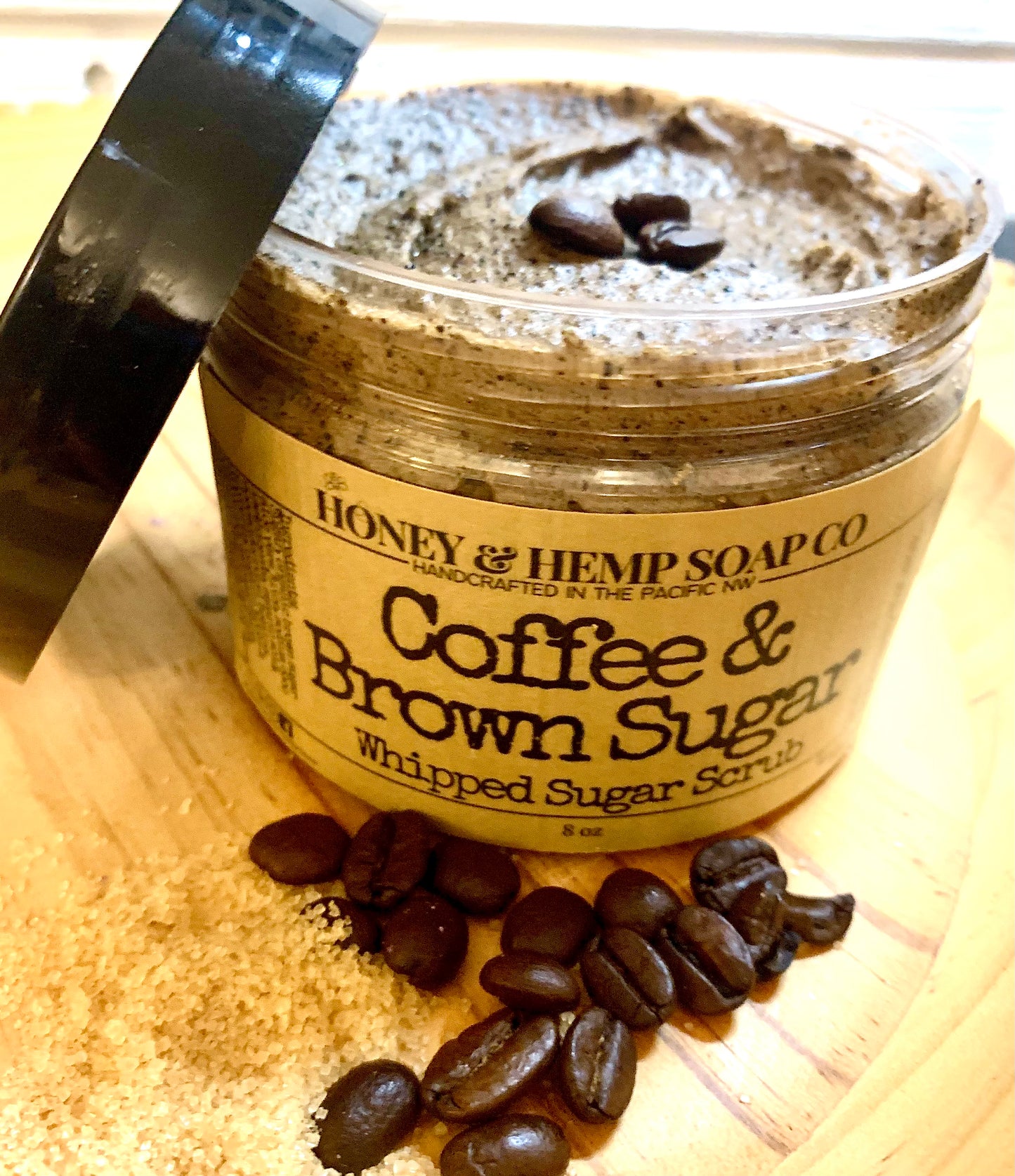 Coffee & Brown Sugar Whipped Sugar Scrub