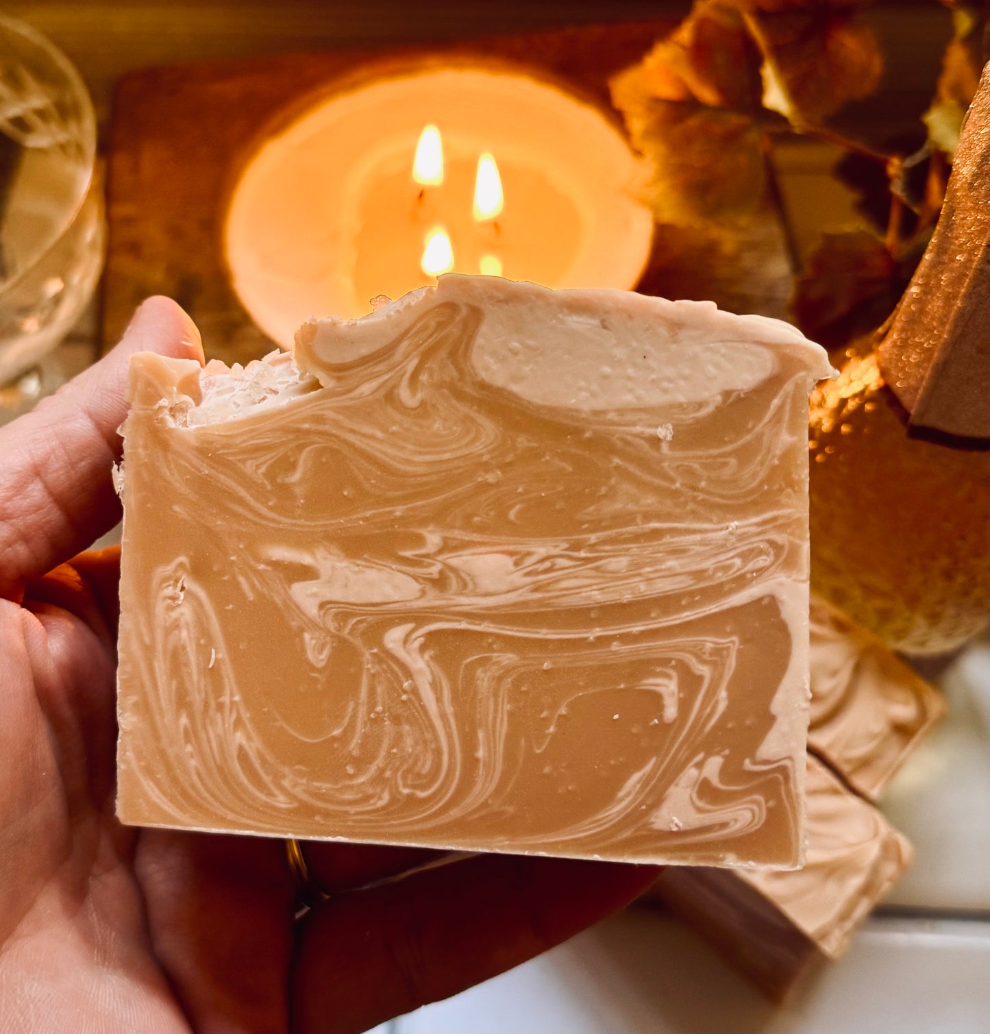 Peach Prosecco Soap