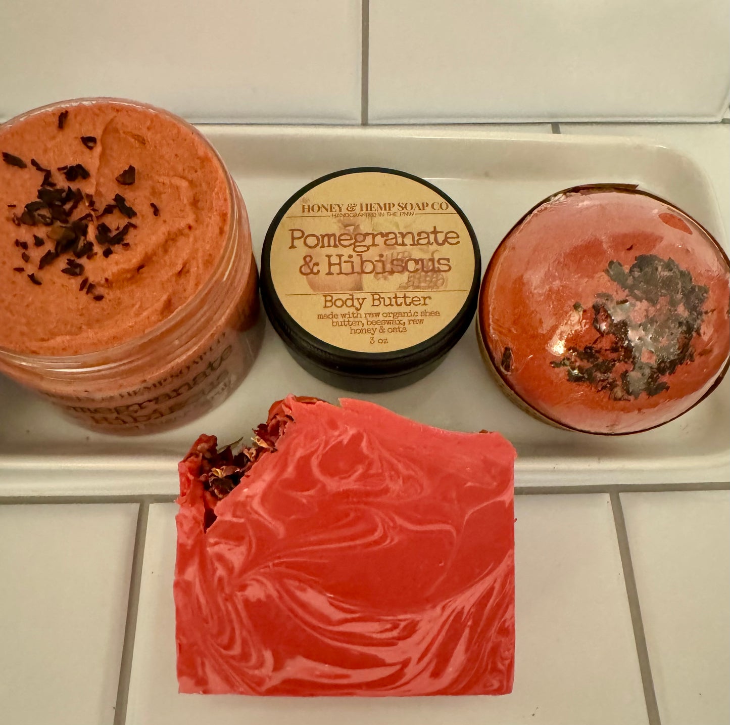 Pomegranate & Hibiscus Soap