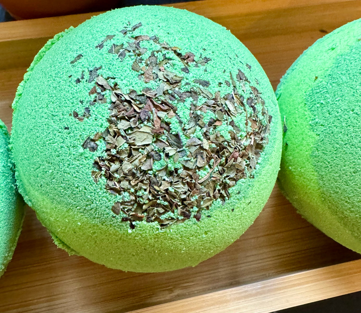 Peppermint Rosemary Bath Bomb