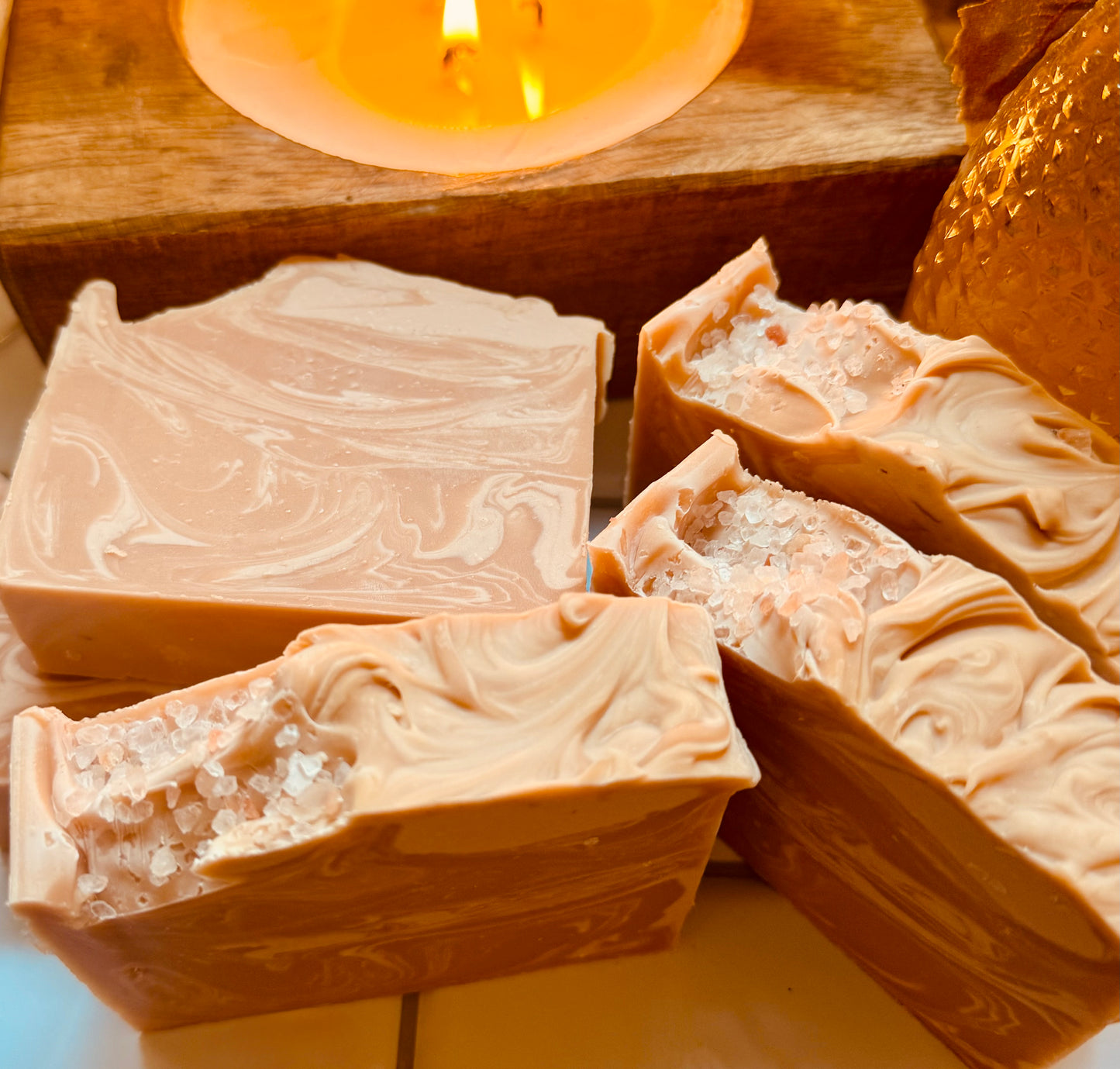 Peach Prosecco Soap