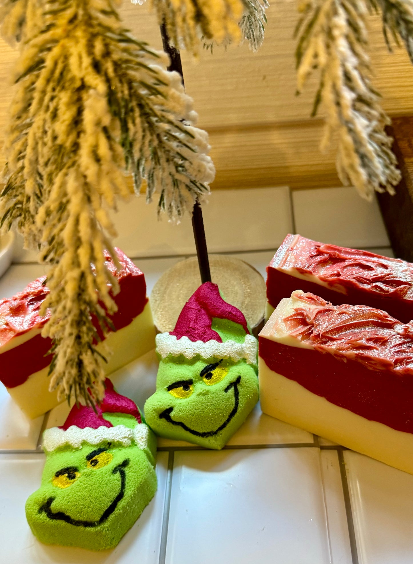 The Grinch Bath Bomb