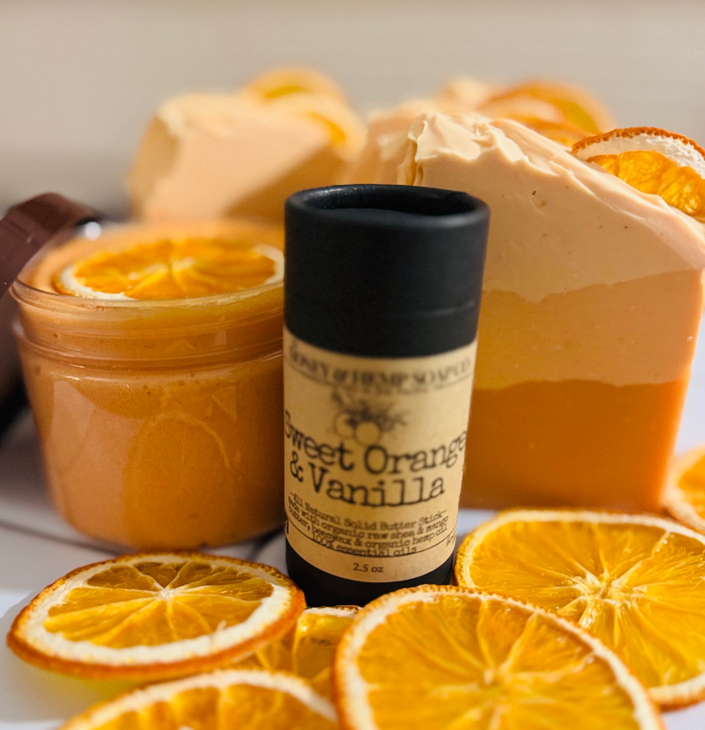 Sweet Orange & Vanilla Butter Stick