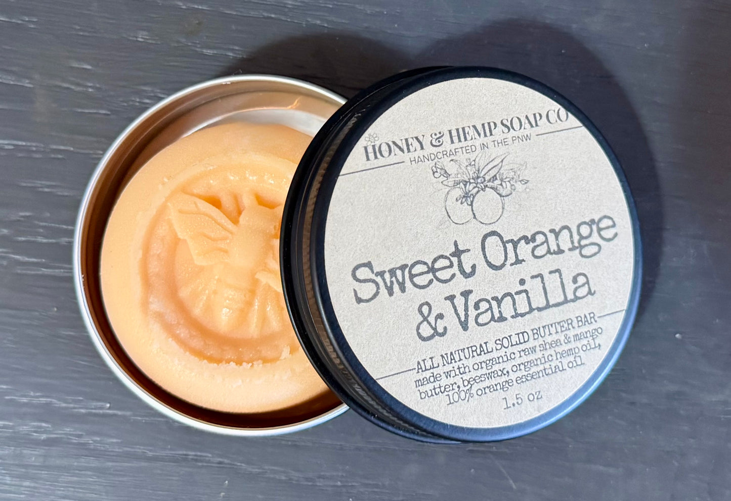 Sweet Orange & Vanilla Butter Bar