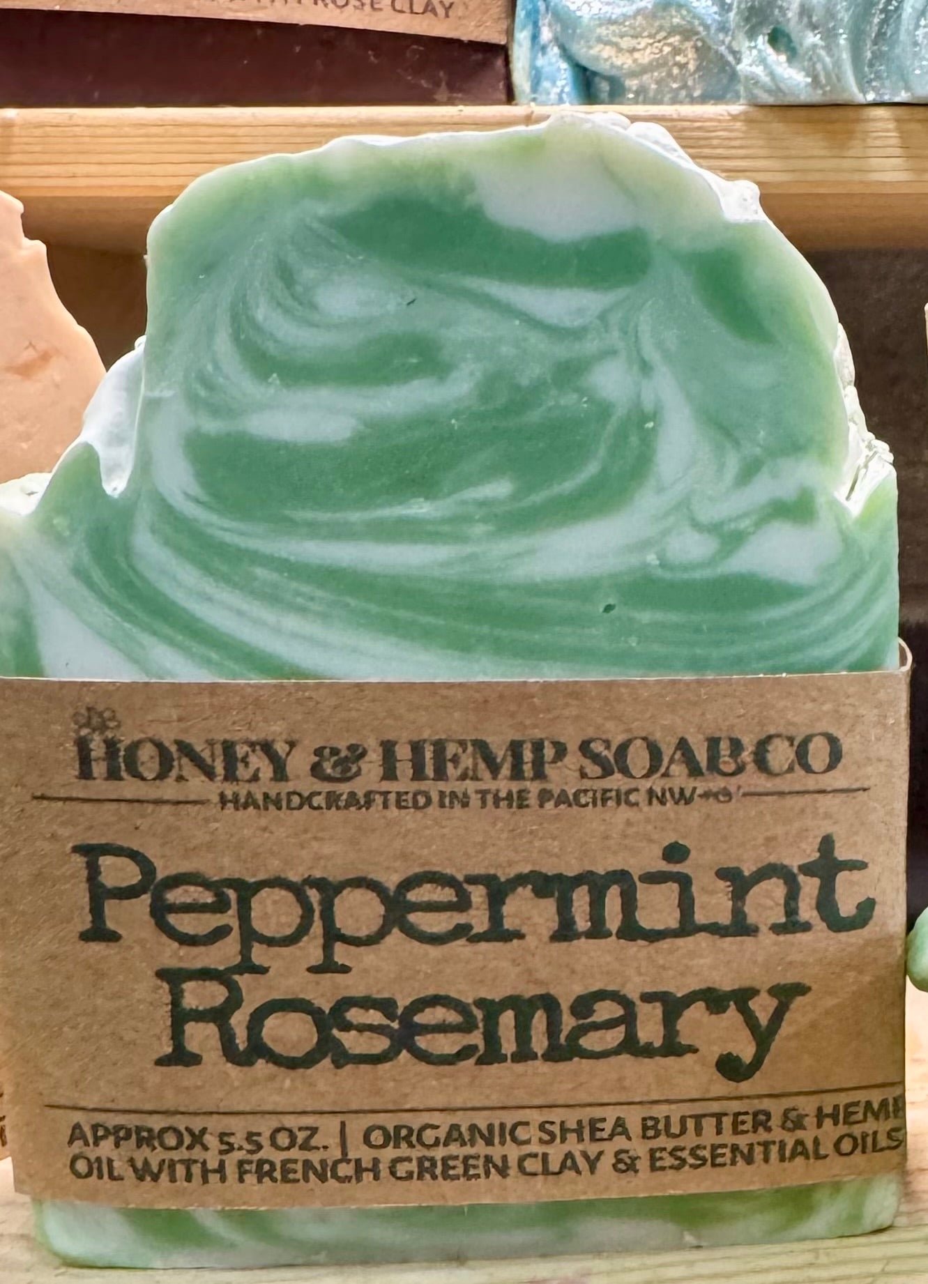 Peppermint Rosemary Soap