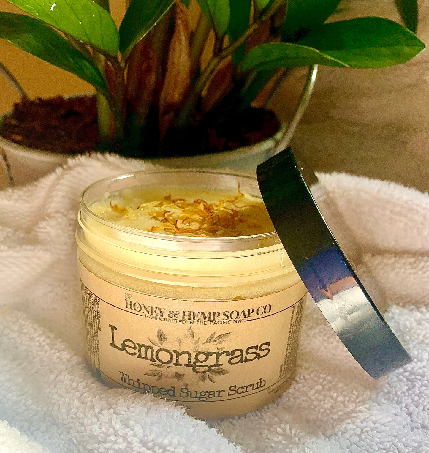 Lemongrass Whipped Sugar Scrub