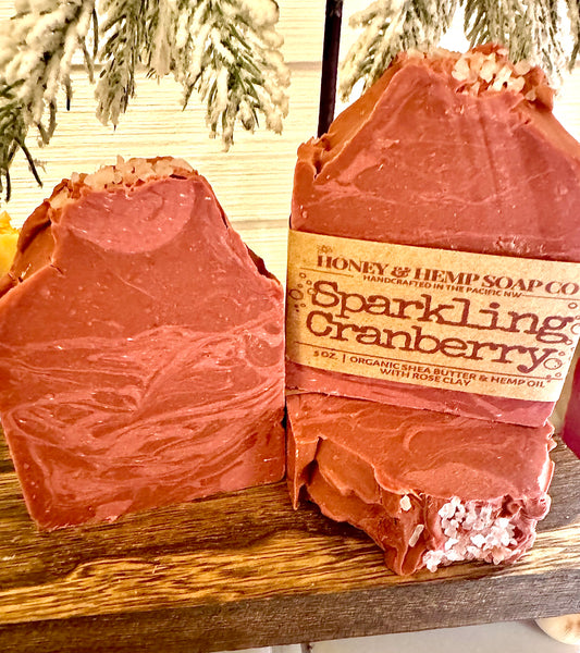 Sparkling Cranberry Soap