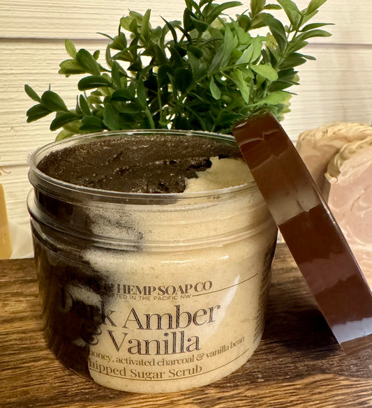 Dark Amber & Vanilla Sugar Scrub