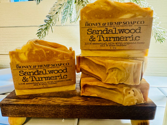 Sandalwood & Turmeric Soap