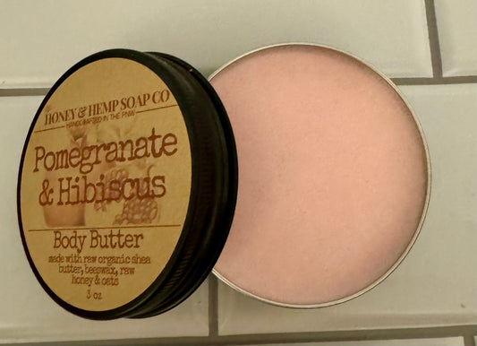 Pomegranate & Hibiscus Body Butter