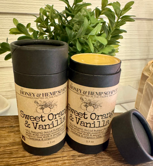 Sweet Orange & Vanilla Butter Stick