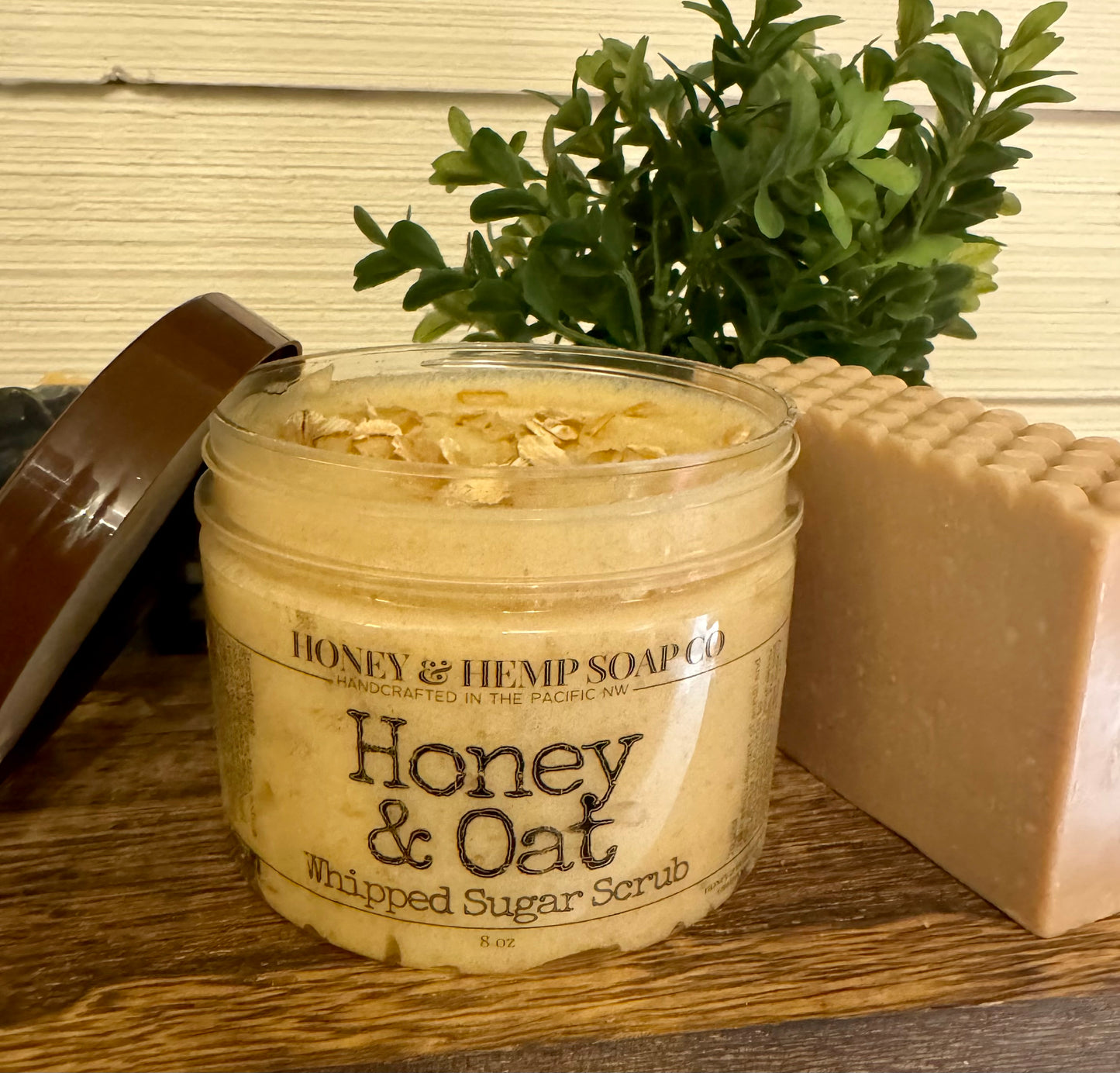 Honey & Oat Whipped Sugar Scrub